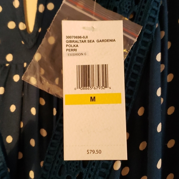 New!! Jessica Simpson Gardenia polka dot romper - Picture 5 of 7